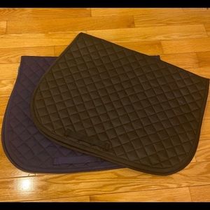 Black Saddle Pad Only!